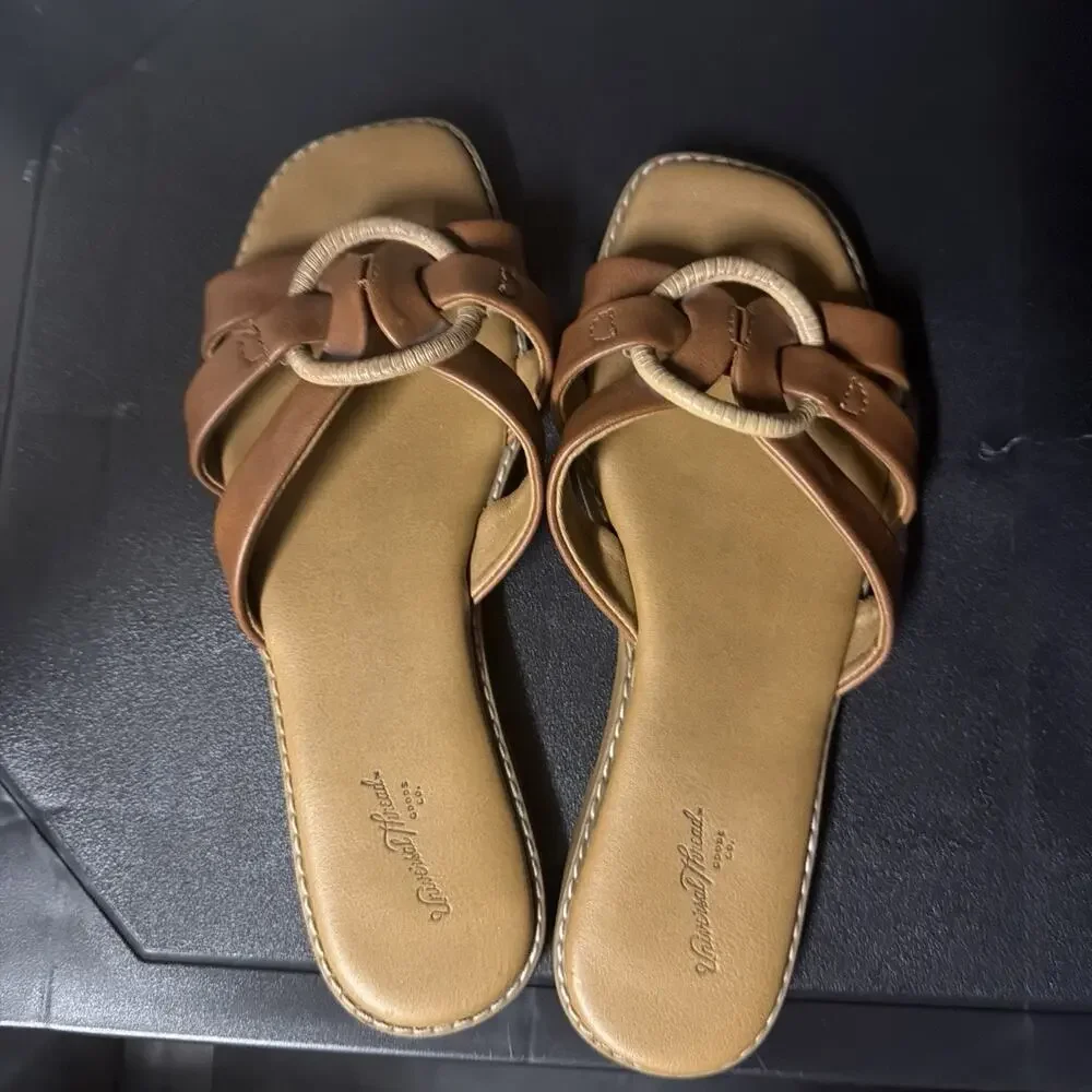 3 Pair Lot Of Summer Slides/ Sandals Old Navy Universal Thread Women’s 7